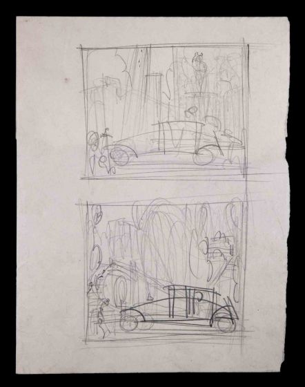 Sketches of a Car