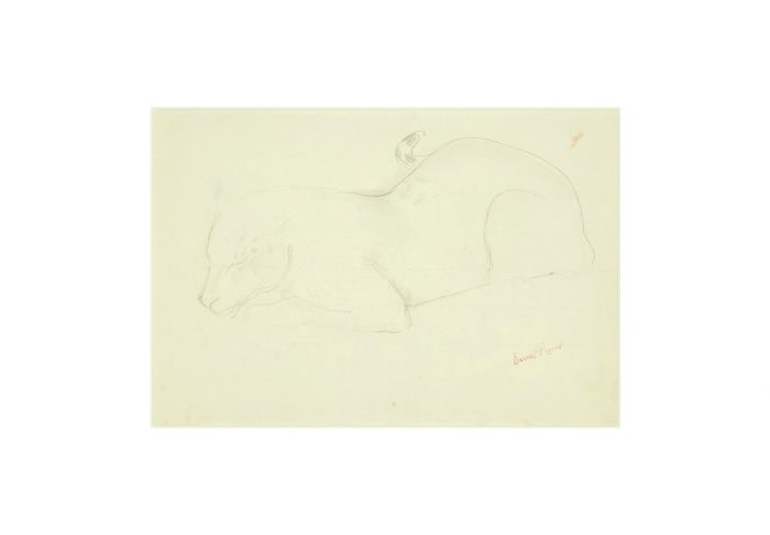 The Feline by Ernest Rouart - Modern Artwork