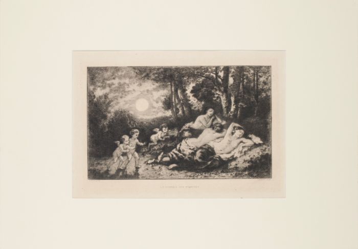  " Ninfe Resting" by  Diaz - Modern Artwork