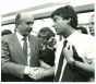 Claudio Martelli and Ciriaco De Mita - Vintage Photograph