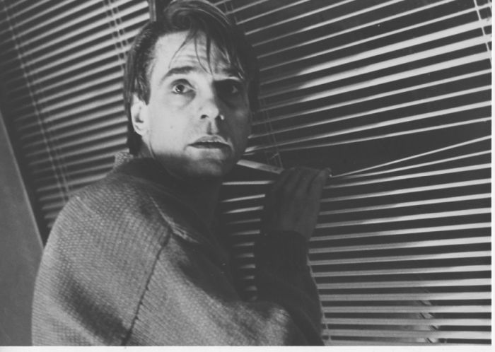 Jeremy Irons on the set of Dead Ringers (1988 Film)