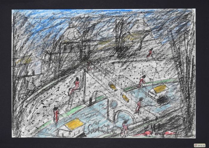 The Sky Above Rome by Nazareno Gattamelata - Contemporary Artworks 