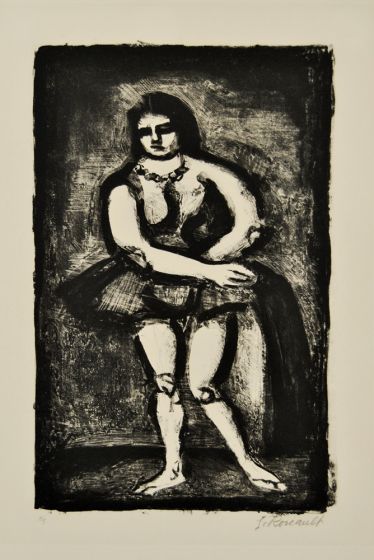 L'Ecuyere by Georges Rouault - Contemporary Artwork