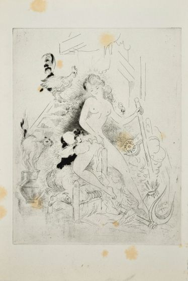 Erotic Scene by Amandine Doré - Contemporary Artwork