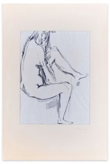 Female Nude by Hausmann - Modern Artwork