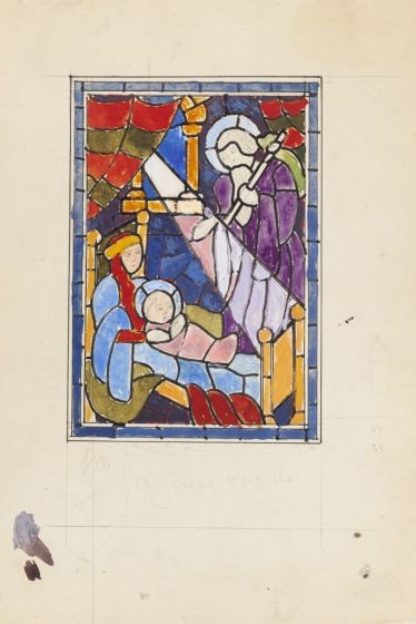 Maitre Verrier is an original artwork realized by the artist Paul Bony (1911-1982).