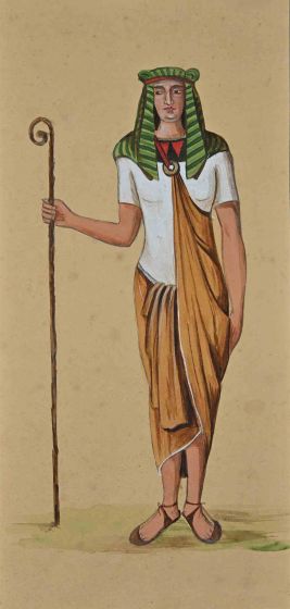 Study for Scenograpy on Ancient Egypt