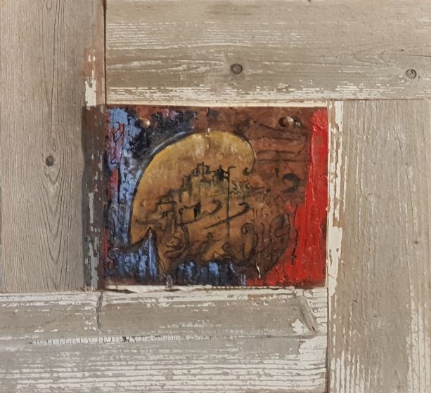 Fantasy on Wood by Laura D'Andrea - Contemporary Artwork