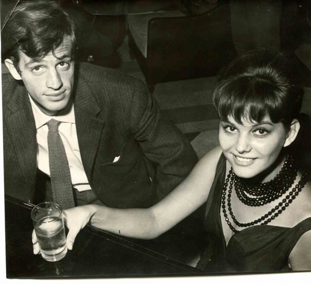 Jean-Paul Belmondo and Claudia Cardinale
