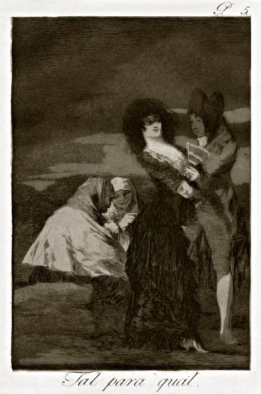 Tal Para Qual by Francisco Goya - Old Masters