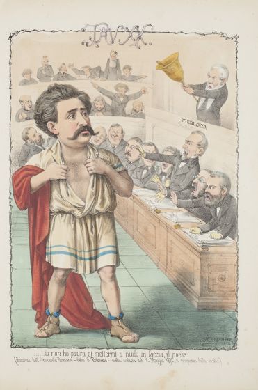 Onorevole Romano detto il Tribuno by Antonio Manganaro