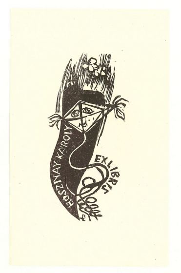 Ex Libris Bosznay Karoly - Modern Artwork