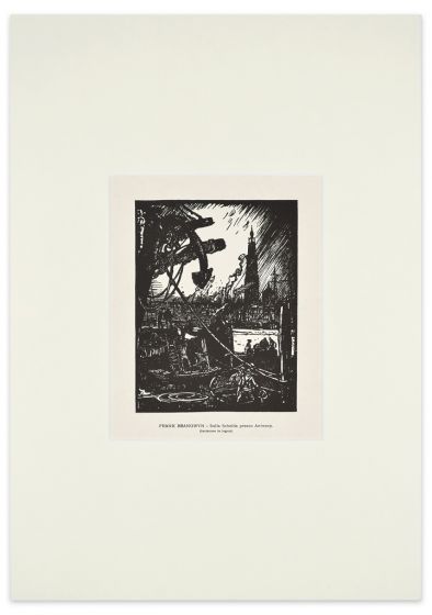 Sulla Schelda presso Antwerp by Frank Brangwyn - Modern Artwork