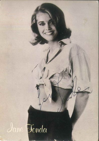Young Jane Fonda by Jane Fonda - Photograph