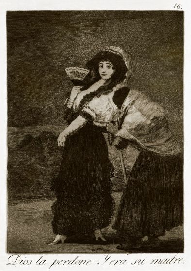 Dios la perdone: Y era su madre by Francisco Goya - Old Masters