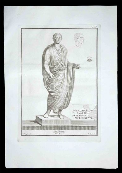 Ancient Roman statue