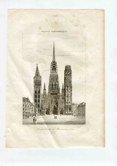 View of the Cathedral of Rouen