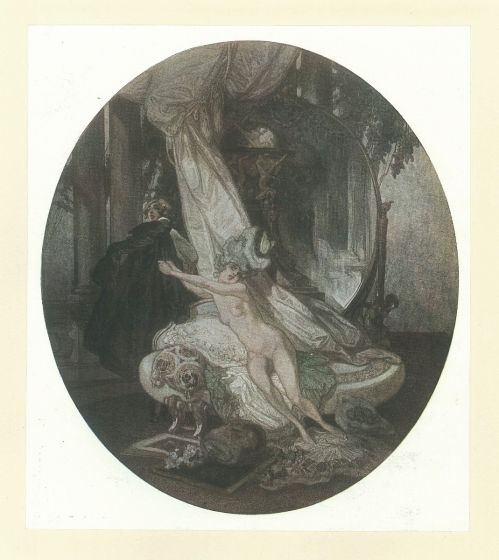 Potiphar by Franz Von Bayros (Choisy Le Conin) - Modern Artwork