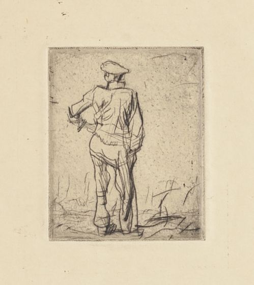Worker by Frank Brangwyn- Contemporary Artwork