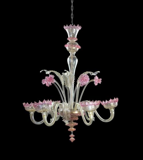 Vintage Murano Glass Chandelier - Design Furniture 