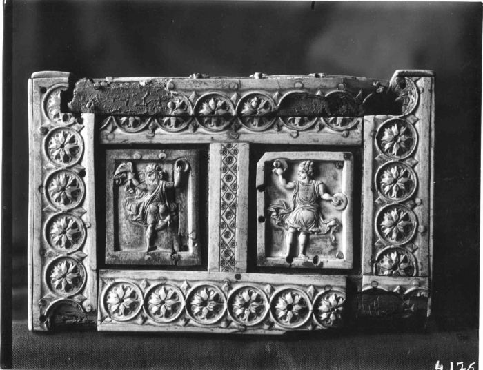 Byzantine Relief -Vintage Photo Detail