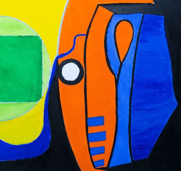 The Circle On The Orange by Giorgio Lo Fermo -  Contemporary Artworks 