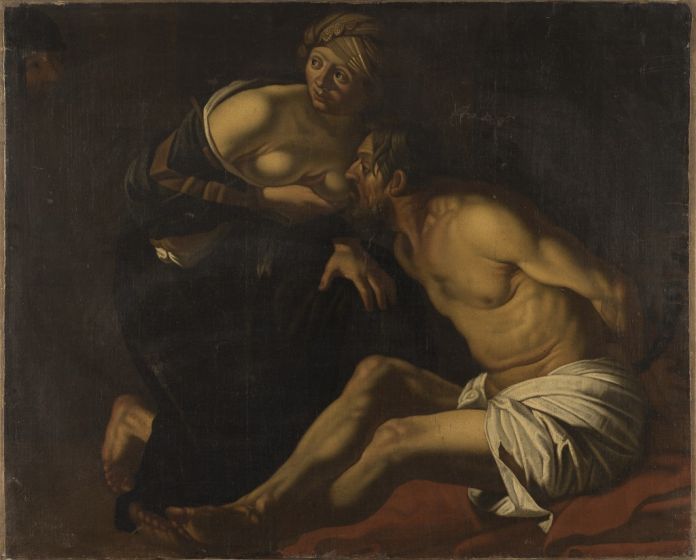 Roman Charity by Anonymous - Old Master's Artwork