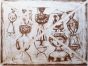 La Promenade Romaine by Massimo Campigli - Modern Artwork