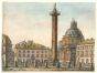 Roman Columns by Italian anonymous artist of XIX century - Old Masters Artwork