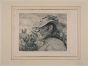 Bildnis mit florentiner Hut. by Hans Thoma - Modern Artwork