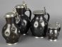 Black Coffee Set By Eugen Wiedamann -Decorative Object