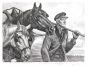 Paysan avec Chevaus by Anonymous - Modern Artwork