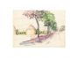 Countryside by Jean-Raym Delpech- Modern Artwork
