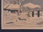 Utagawa Hiroshige. Hodogaya - Reisho TokaidoDate-  - Modern Artwork