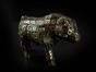 Vintage Mother of Pearl Bear
