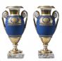 Cobalt Porcelain Vases by Anonymous - Decorative Object