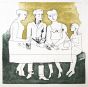 The Family by Franco Gentilini - Contemporary Artwork