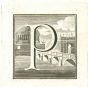 Capital letter for the Antiquities of Herculaneum Exposed