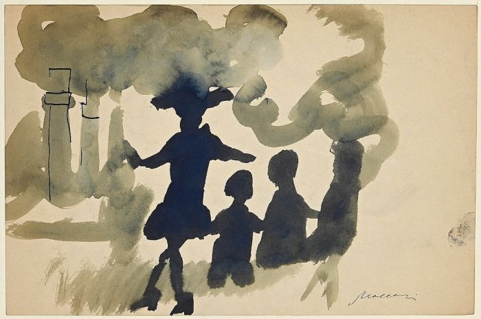 The pollution by Mino Maccari.