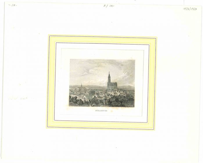 Ancient View of Strasburg
