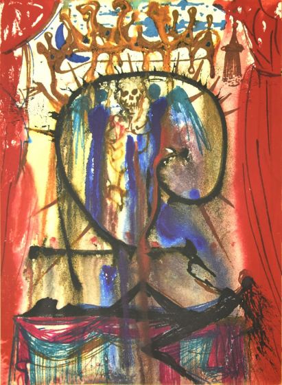 Act V, Scene III - From “Romeo and Juliet”  by Salvador Dalì - Surrealist ArtworK