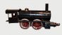 Black Train Locomotive - Decorative Objects