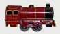 Wind up Locomotive Wells-Brimtoy 7040 - Decorative Objects