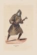 "Plain Arabic" is an original lithograph on ivory-colorated paper by Anonymous Artist of XIX Century.