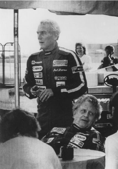 Paul Newman and Jim Fitzgerald
