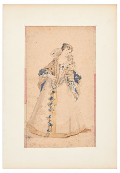 La Belle Dame by Anonymous French - Modern Artwork 