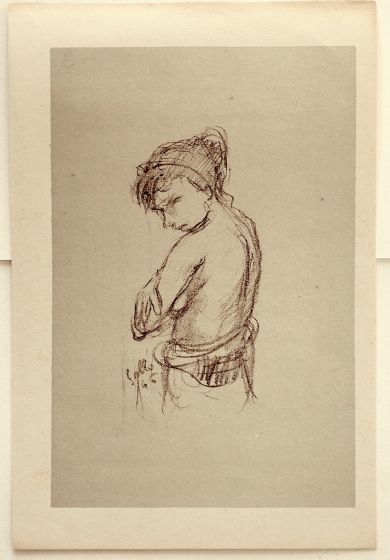 Nude by Oscar Gallo - Modern Artwork