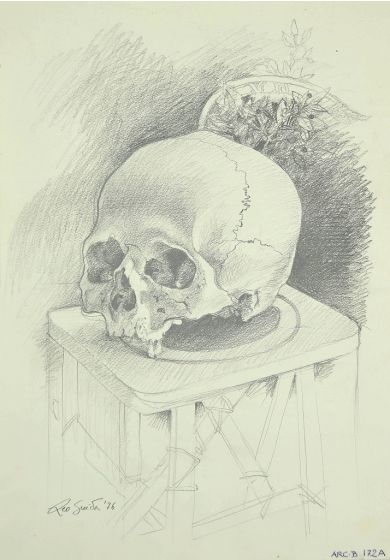 The Skull by Leo Guida - Contemporary Artwork
