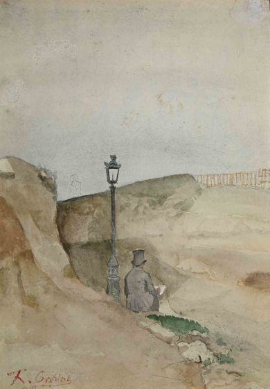 The Writer on the Rocks