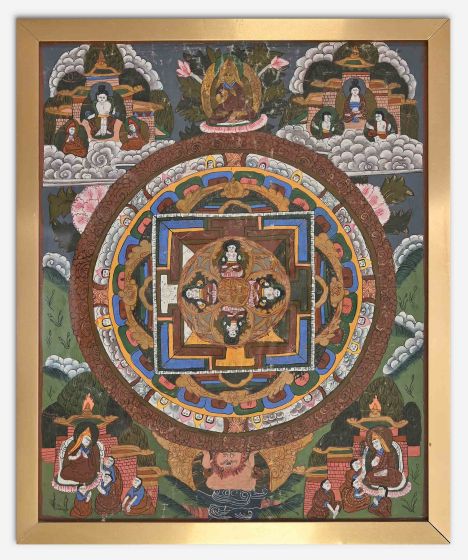 Vintage Tibetan Thangka